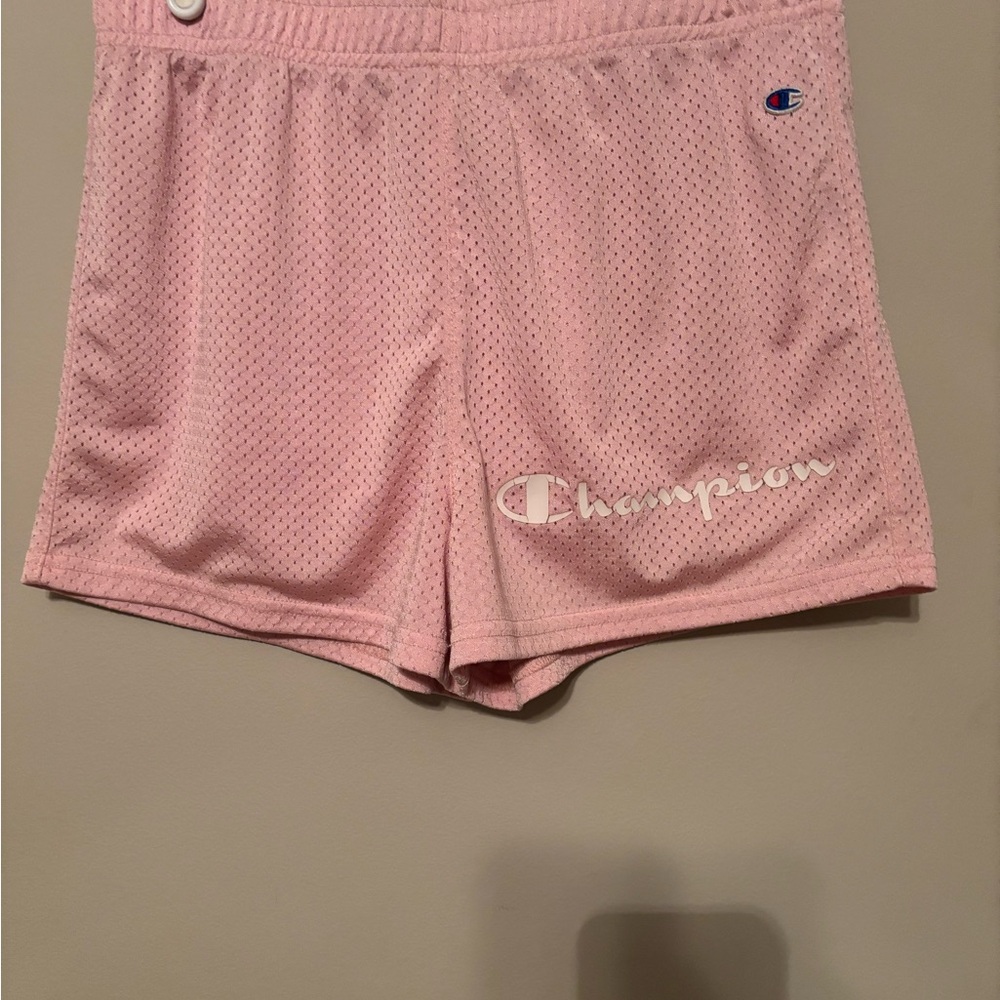 Champion Pink Athletic Mesh Shorts